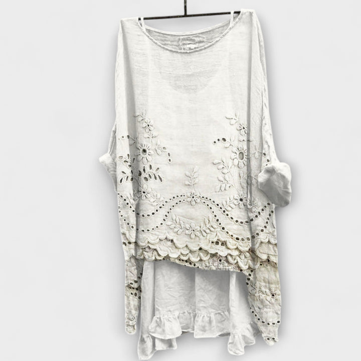 Ella - Bluza s dvostrukim rubom
