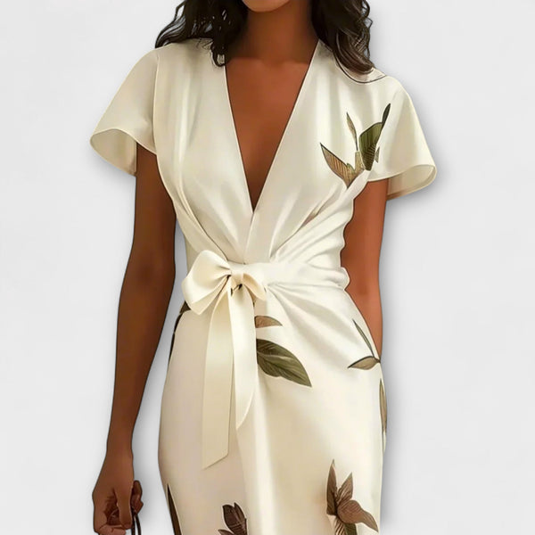 Satinasto Wrap Haljina