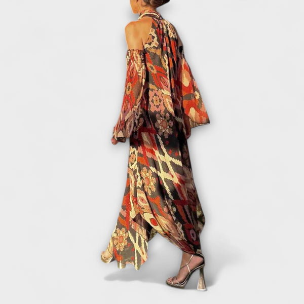Monroe - Boho inspirirana maksi haljina