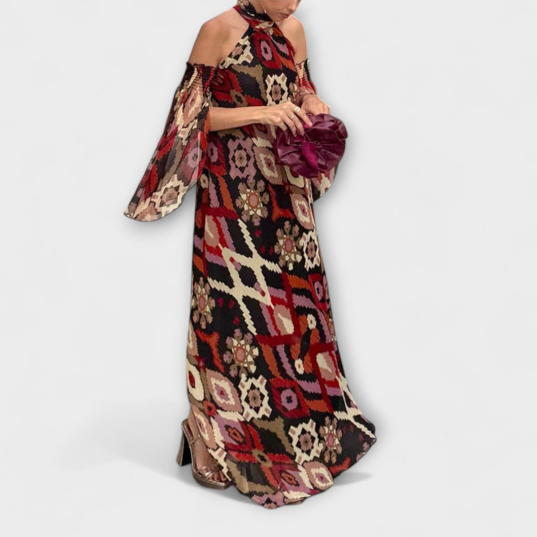 Monroe - Boho inspirirana maksi haljina