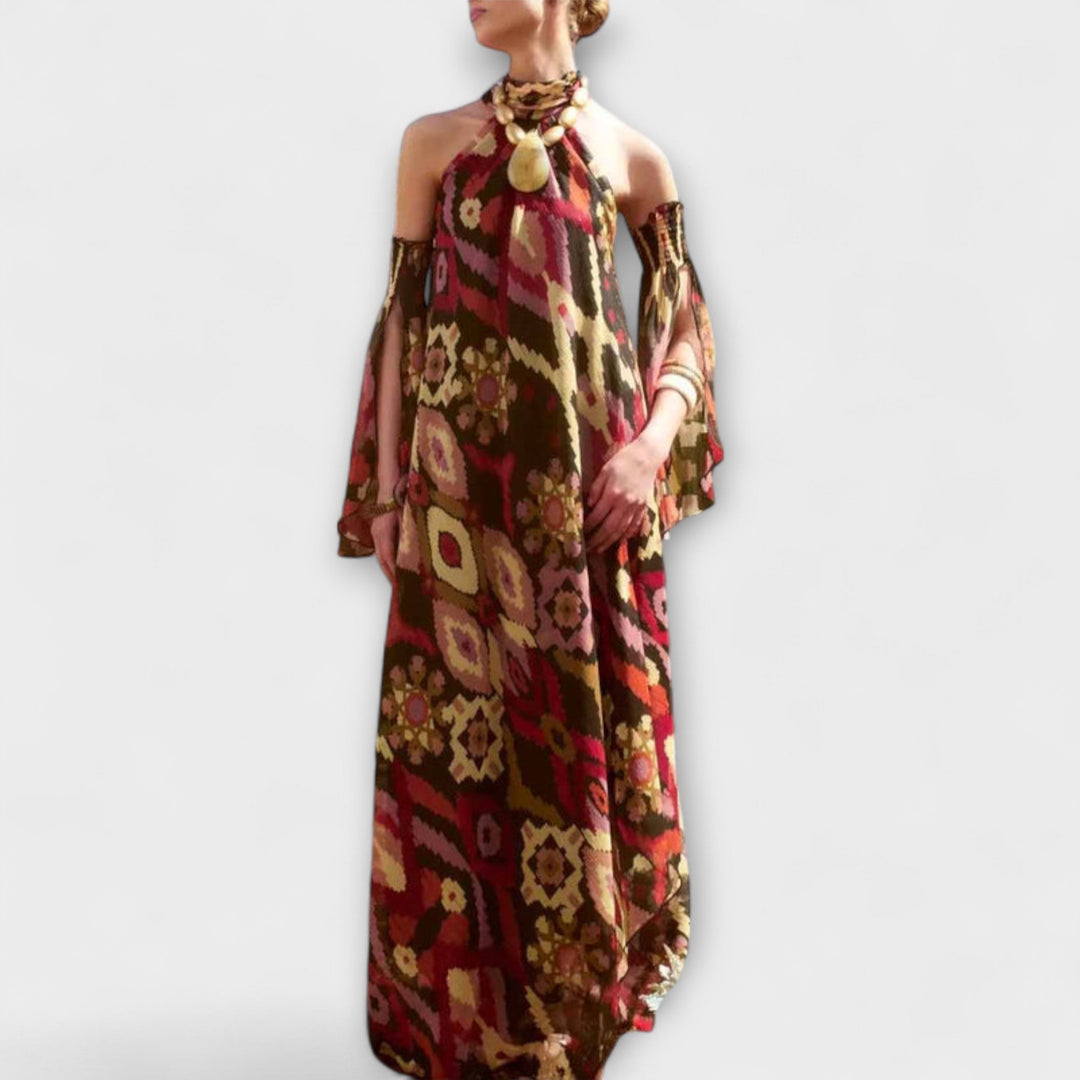 Monroe - Boho inspirirana maksi haljina