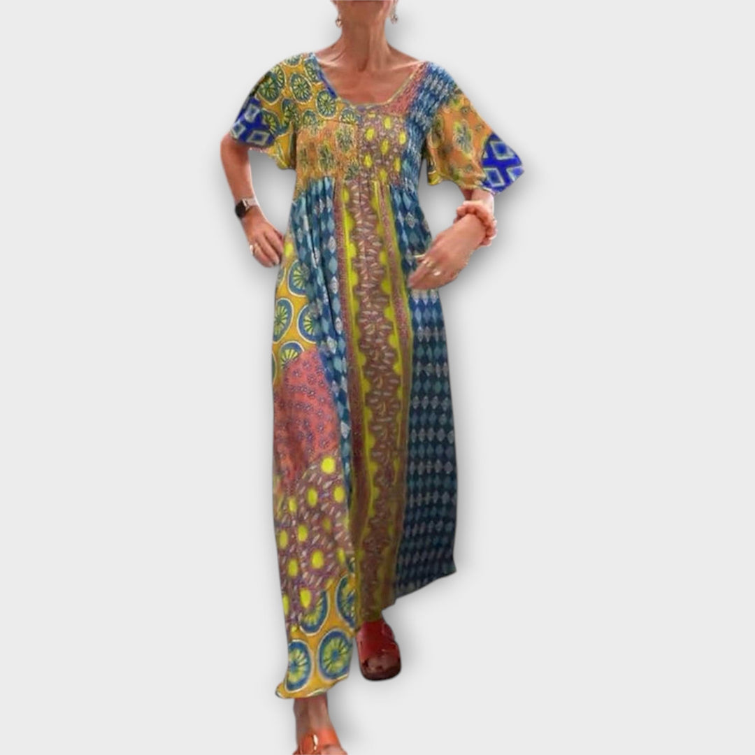 Melania - Živahna Boho Haljina