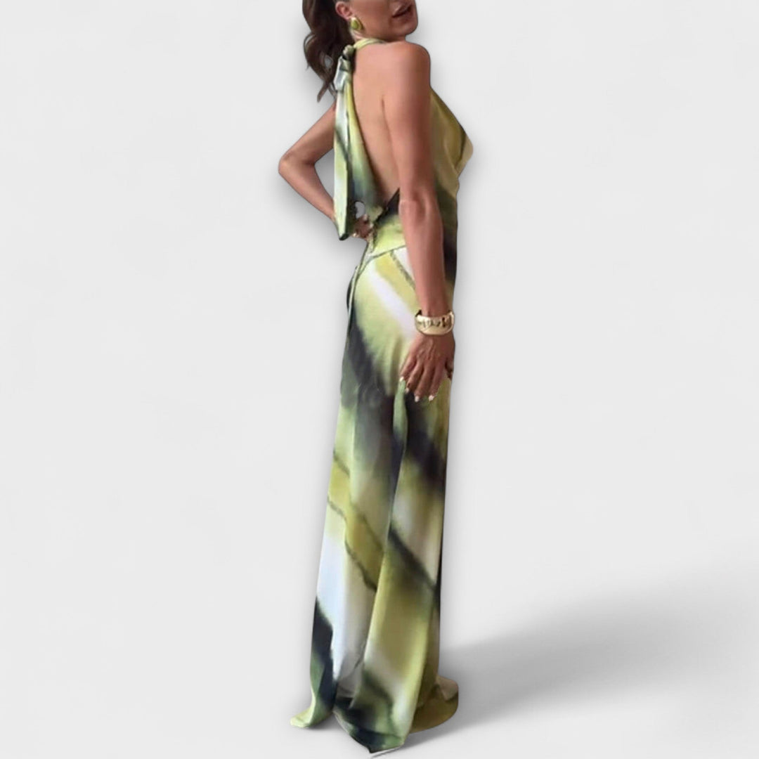 Klasična Tie-Dye Gradient Maxi Haljina