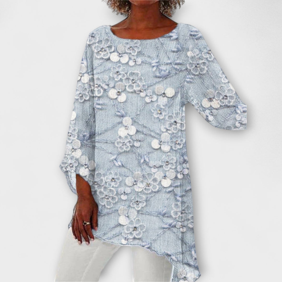 Harper - Bluza s cvjetnim kristalnim uzorkom