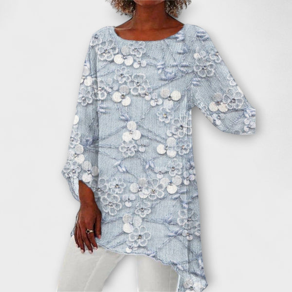 Harper - Bluza s cvjetnim kristalnim uzorkom