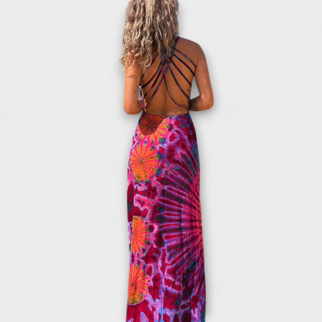 Ronja - La Bamba Tie-Dye Print Max haljina