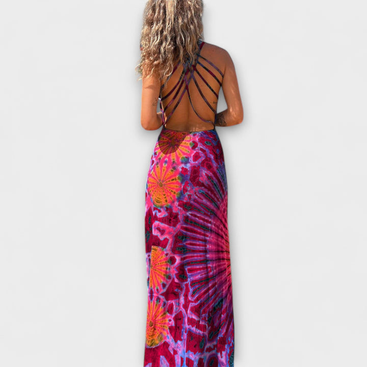 Ronja - La Bamba Tie-Dye Print Max haljina