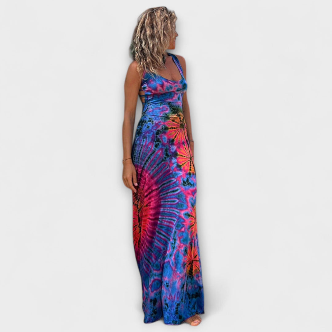 Ronja - La Bamba Tie-Dye Print Max haljina