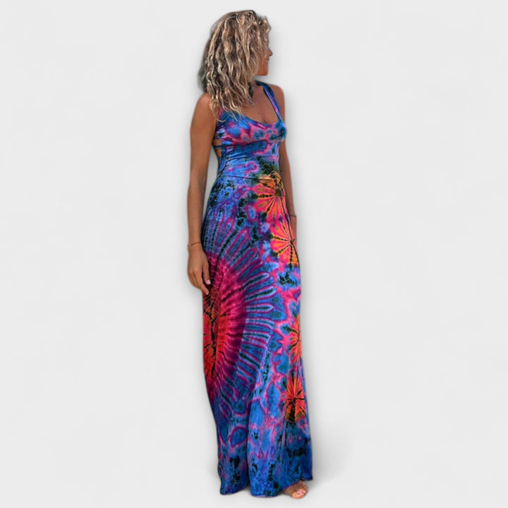 Ronja - La Bamba Tie-Dye Print Max haljina
