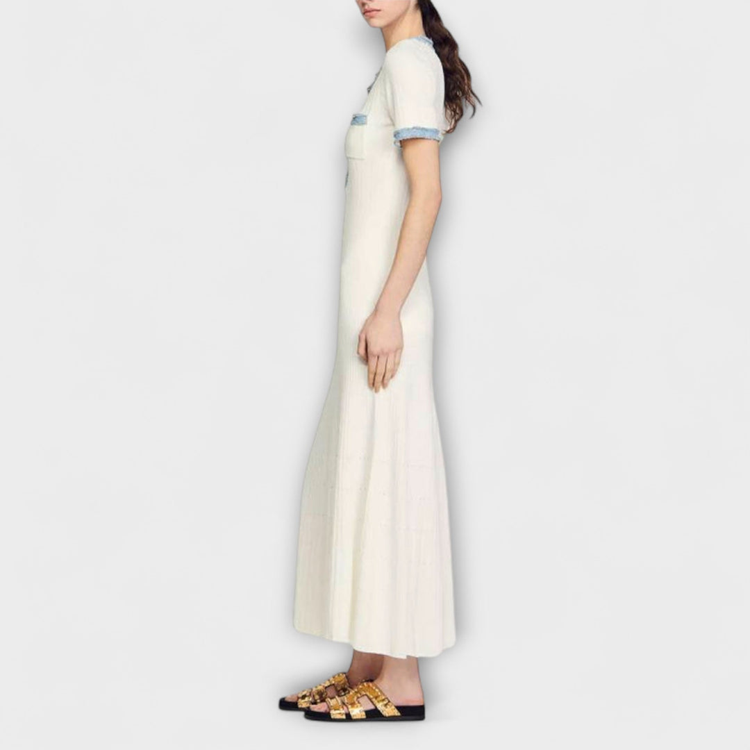 Alecia - Struktura Maxi Haljina