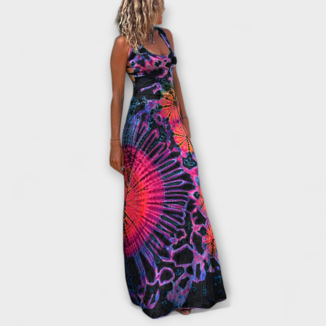 Ronja - La Bamba Tie-Dye Print Max haljina