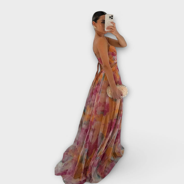 Annai Mesh Maxikleid - Elegantno i Priljubljeno