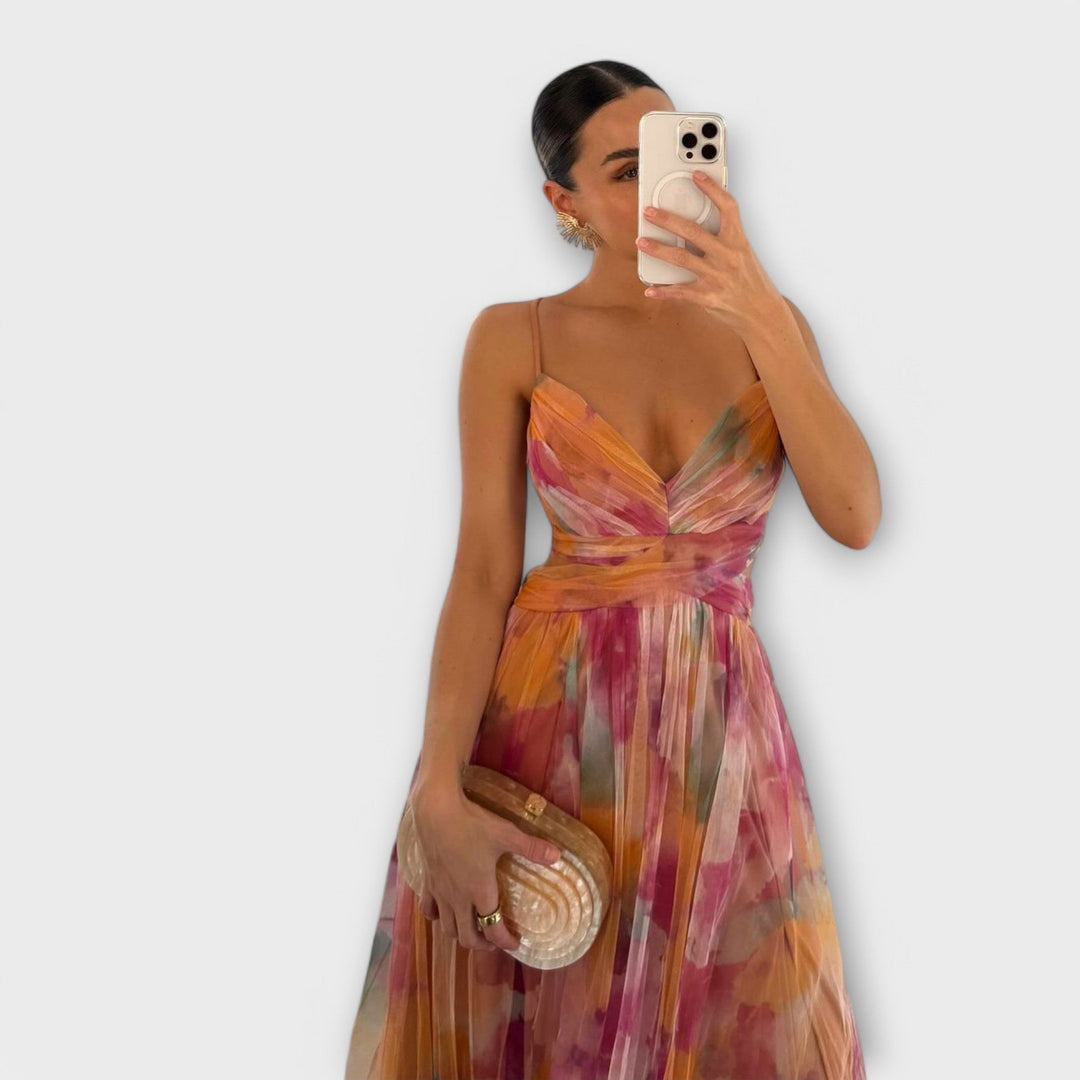 Annai Mesh Maxikleid - Elegantno i Priljubljeno
