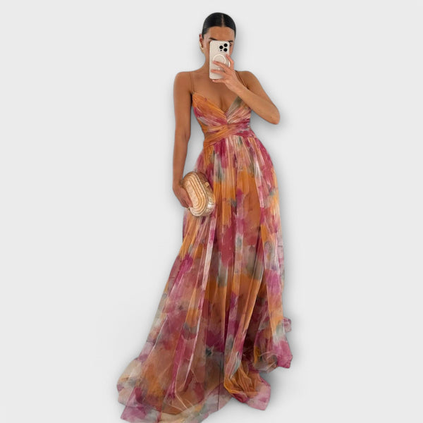 Annai Mesh Maxikleid - Elegantno i Priljubljeno