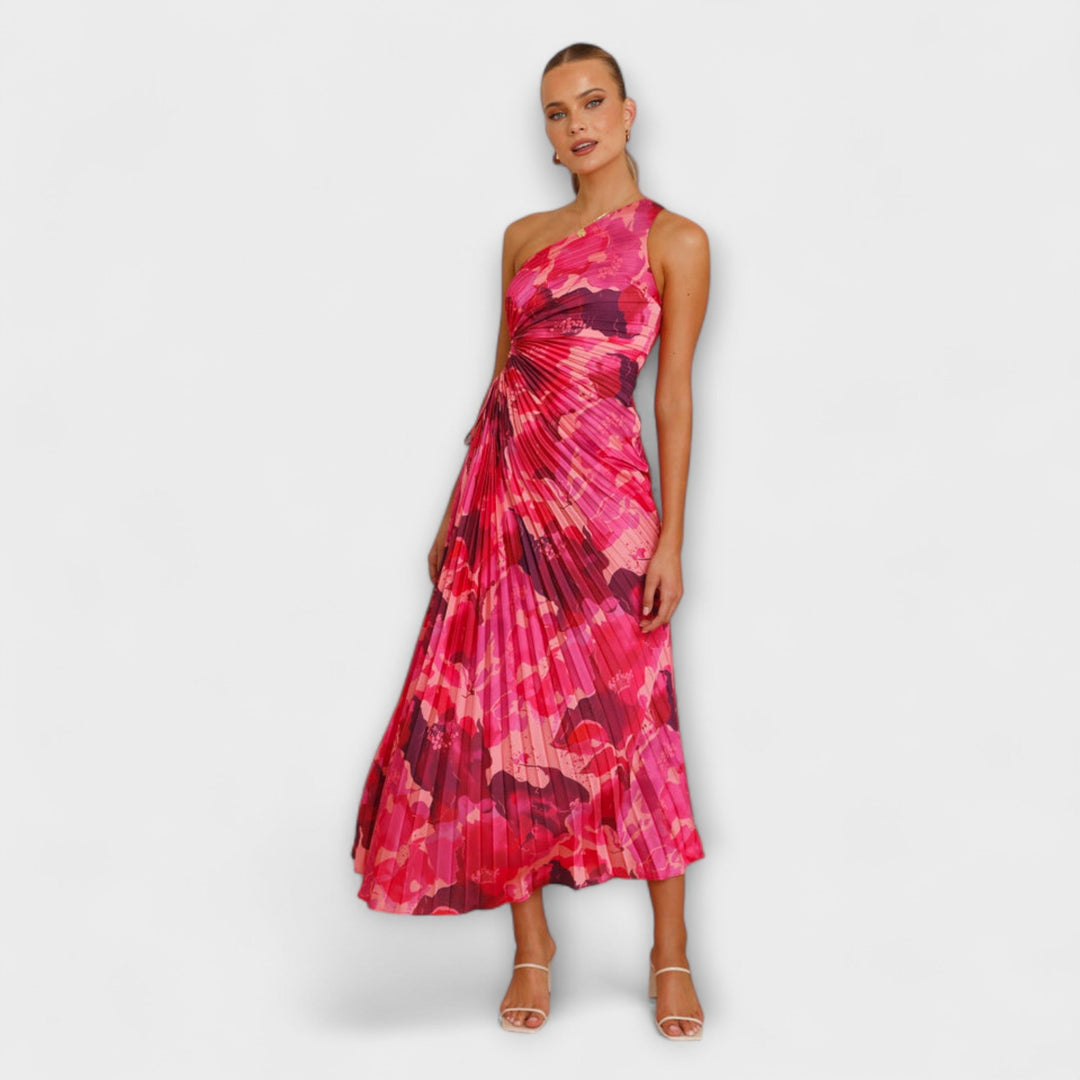 Sienna - Elegantna Cut-Out Max haljina