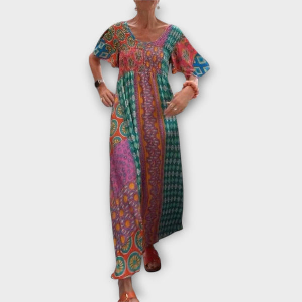 Melania - Živahna Boho Haljina