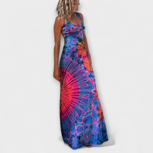 Ronja - La Bamba Tie-Dye Print Max haljina