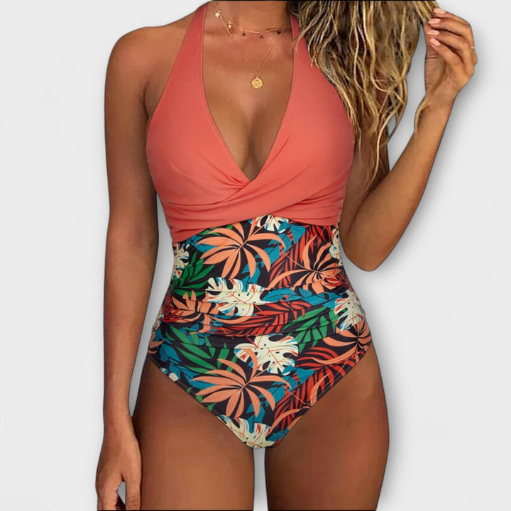 Florencija - Elegantno kupaći kostim za dame s V-izrezom