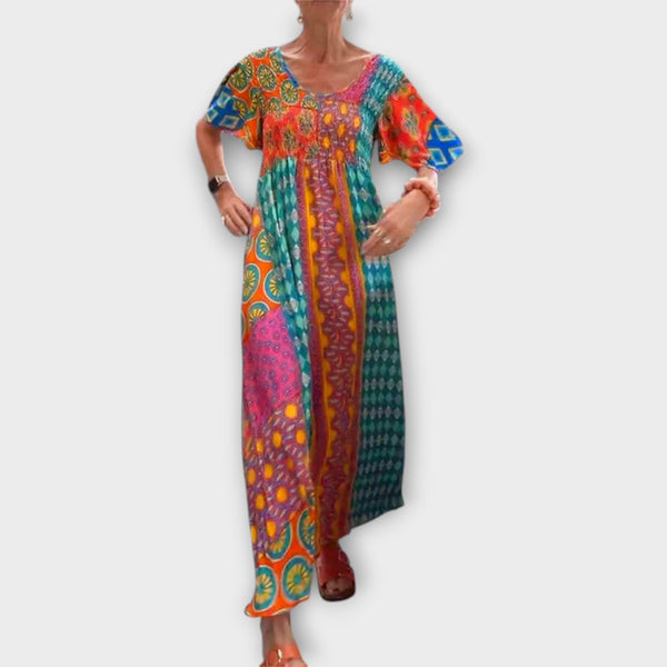 Melania - Živahna Boho Haljina