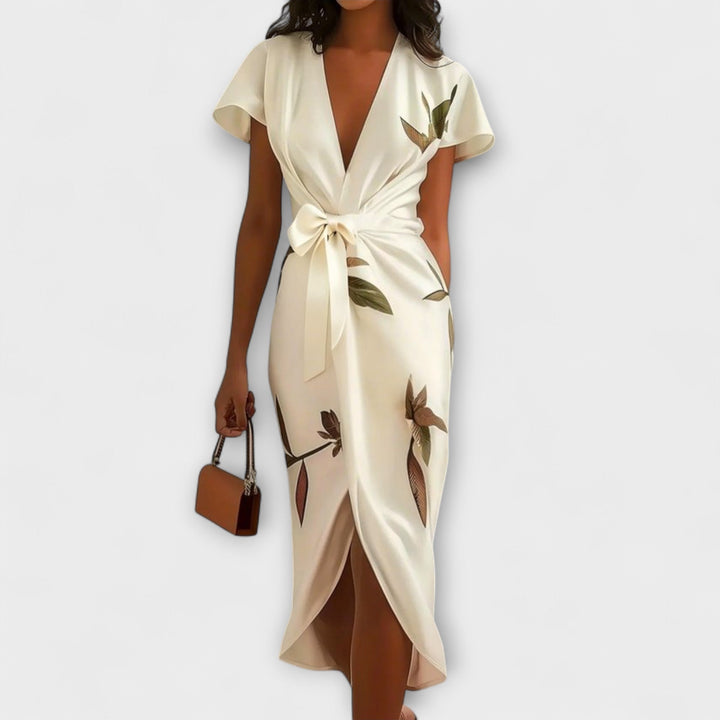 Satinasto Wrap Haljina