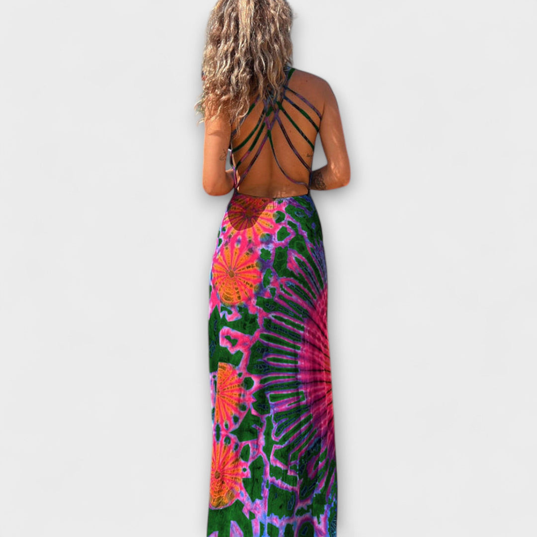 Ronja - La Bamba Tie-Dye Print Max haljina