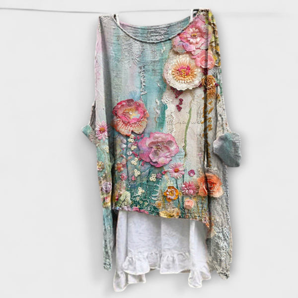 Evelyn - Bluza s umjetničkim printom