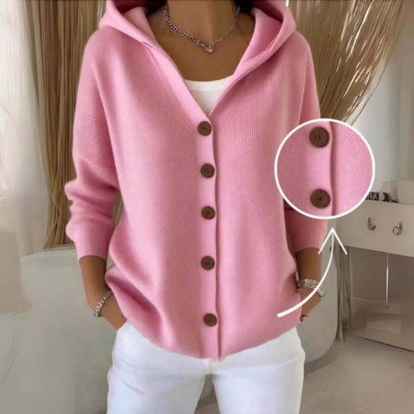 Fleur™ - Elegantna džemper jakna s dugim rukavima