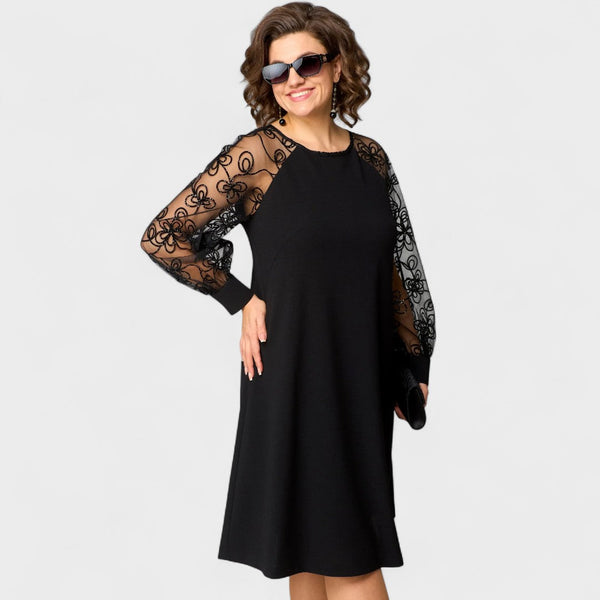 DANIJELA - Elegantna Čipkasta Haljina