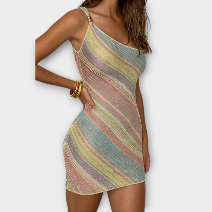 Kira - Trendy Halter Mini Haljina