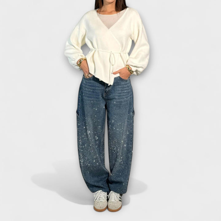 Fable - Shine Denim Traperice u Balloon Carpenter stilu
