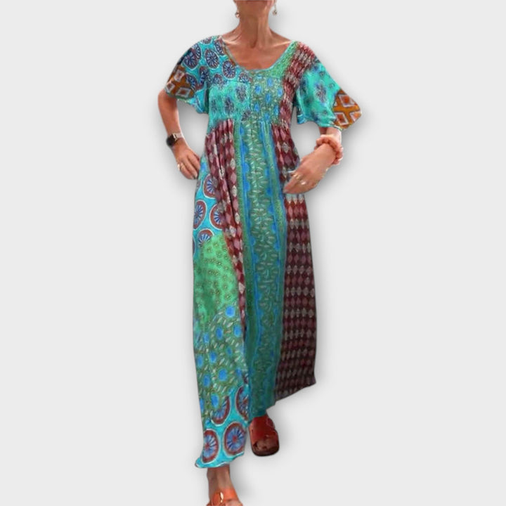 Melania - Živahna Boho Haljina