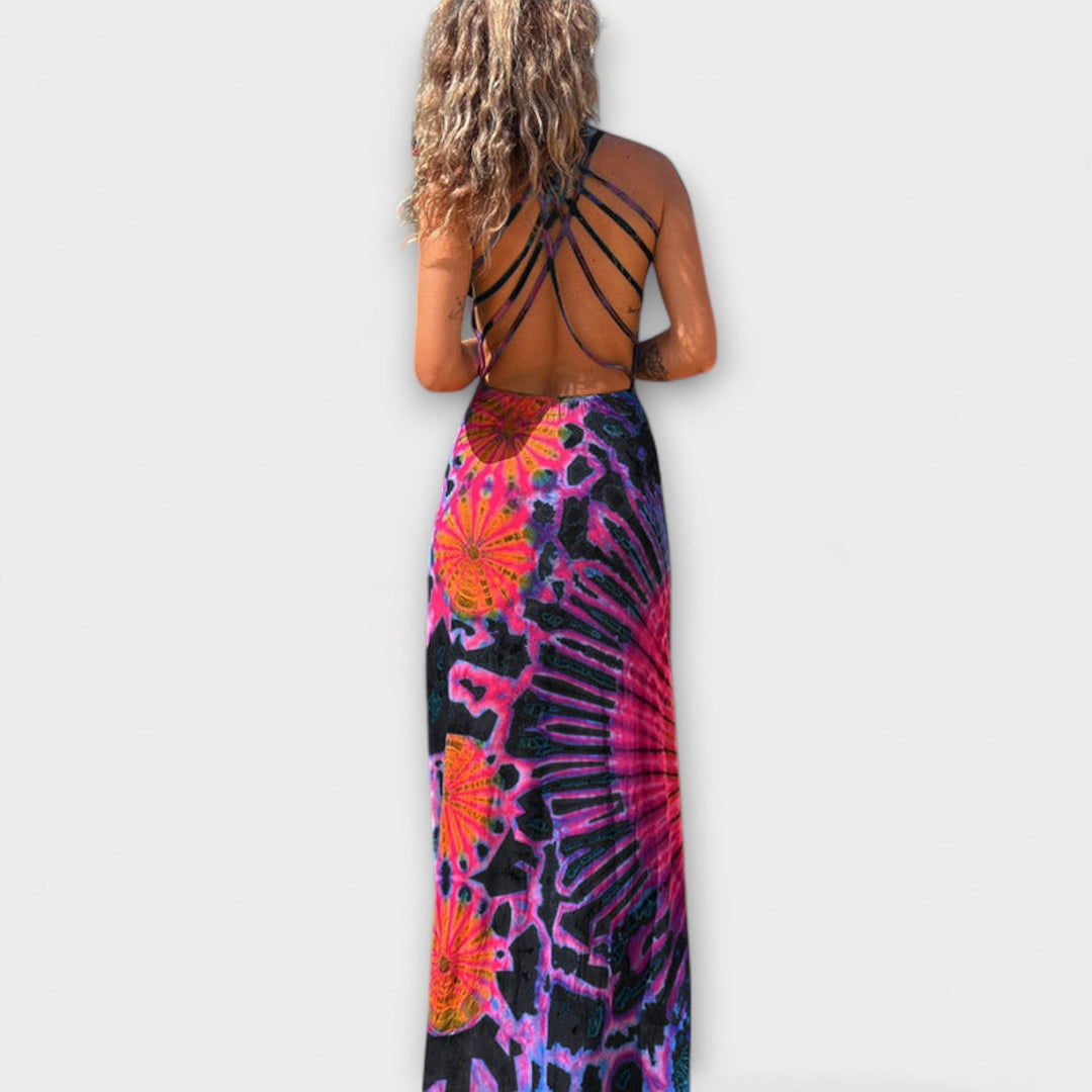 Ronja - La Bamba Tie-Dye Print Max haljina