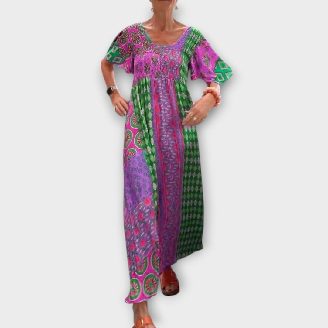 Melania - Živahna Boho Haljina