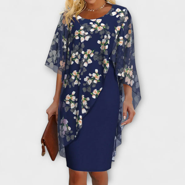 Lyanna - Cvjetna Chiffon Haljina za Dame
