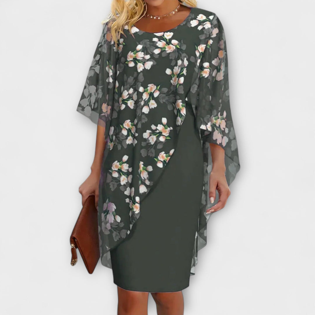 Lyanna - Cvjetna Chiffon Haljina za Dame