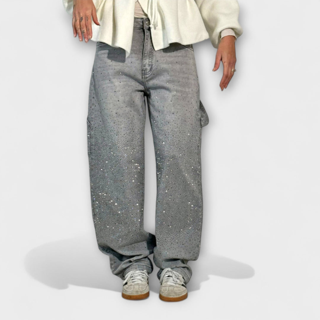 Fable - Shine Denim Traperice u Balloon Carpenter stilu
