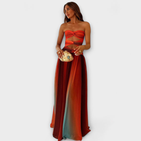 Laney - Halterless Maxikleid