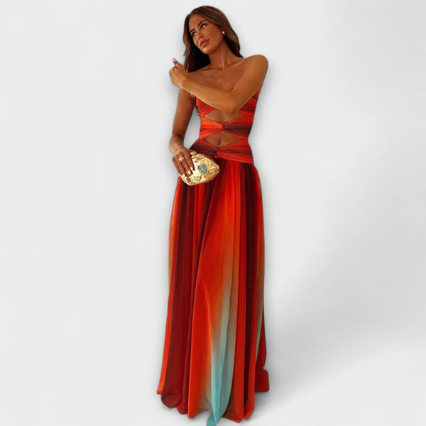 Laney - Halterless Maxikleid