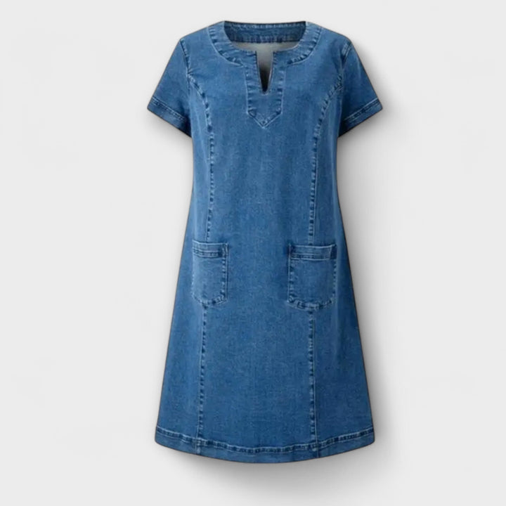 Mathea - Mekana Denim Haljina