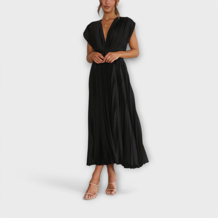 Maria - Elegantna haljina s nabranim detaljima
