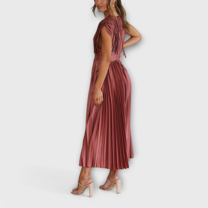 Maria - Elegantna haljina s nabranim detaljima