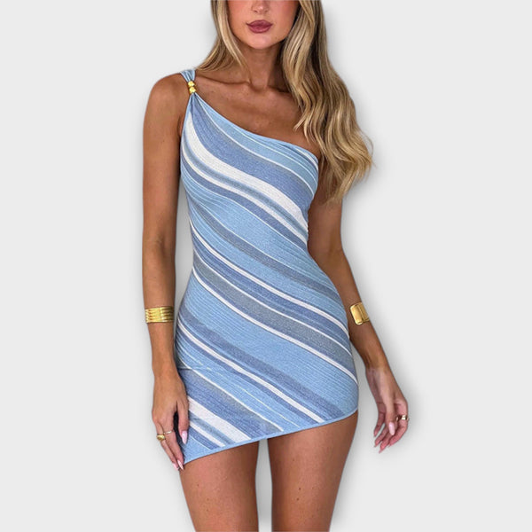 Kira - Trendy Halter Mini Haljina