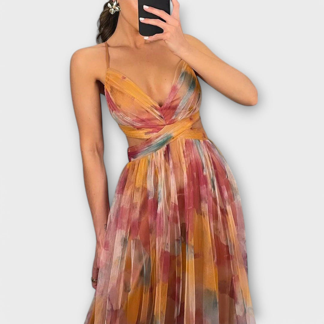 Annai Mesh Maxikleid - Elegantno i Priljubljeno