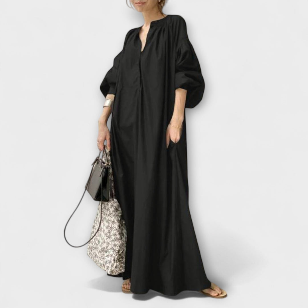 Gerhilde – Elegantna Midi Haljina