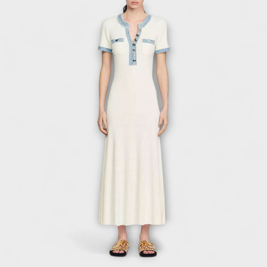 Alecia - Struktura Maxi Haljina