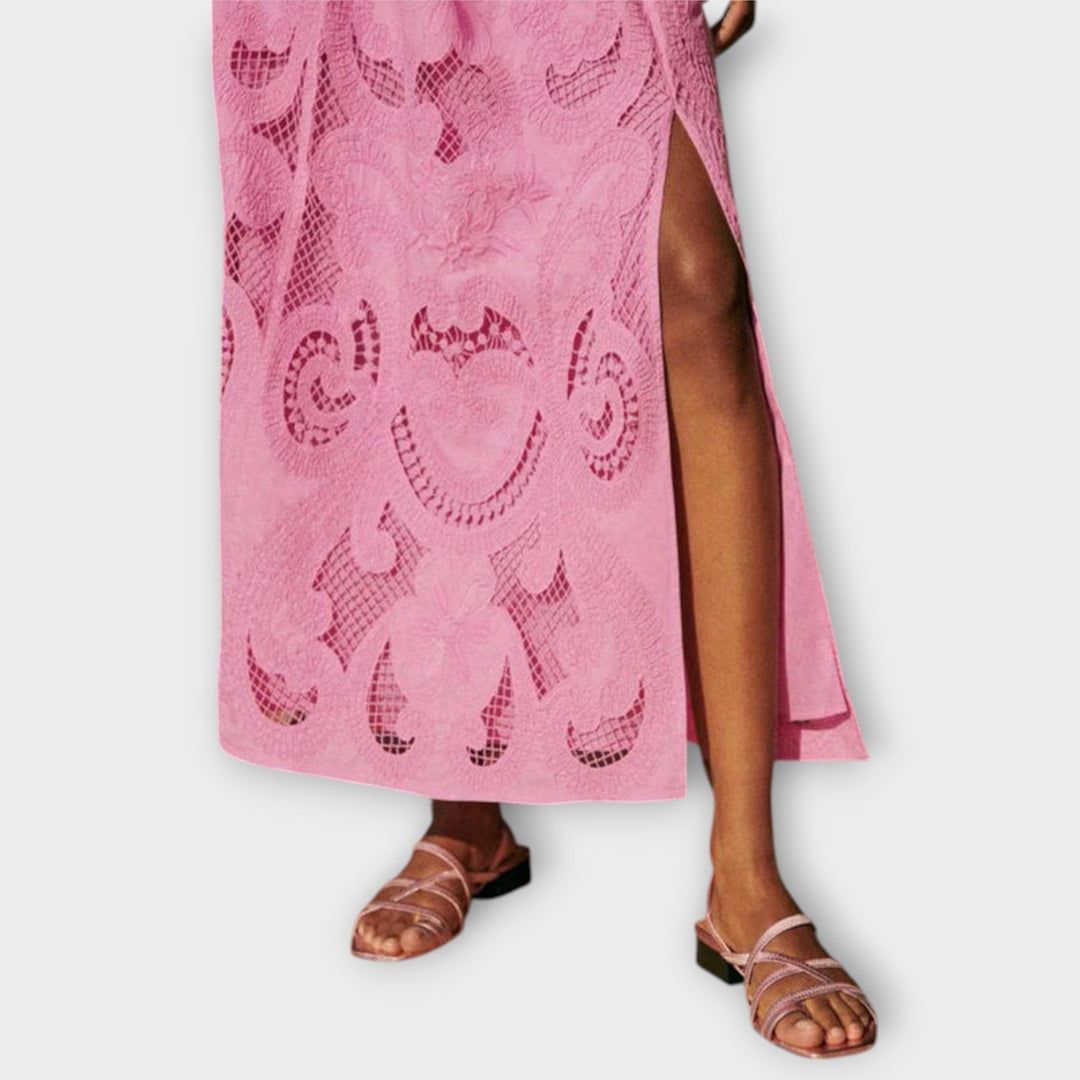 Milla - Zapanjujući Cutout Čipkasti Set