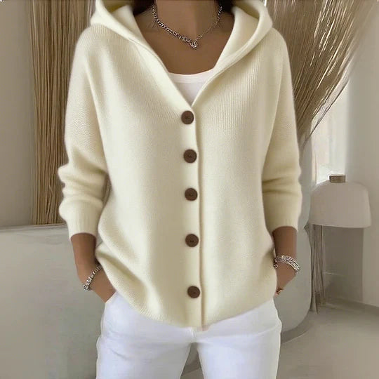 Fleur™ - Elegantna džemper jakna s dugim rukavima