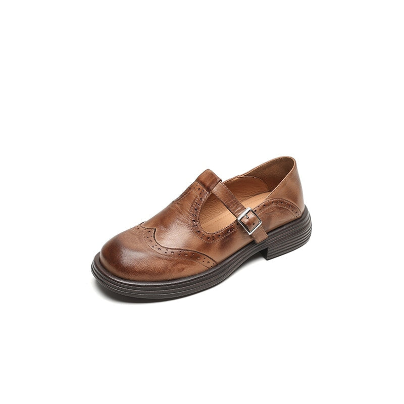 Velda - Elegantne Mary Janes od kože
