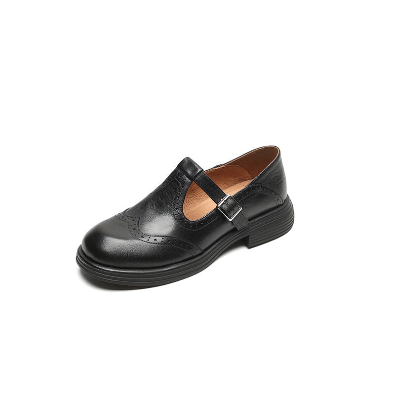Velda - Elegantne Mary Janes od kože