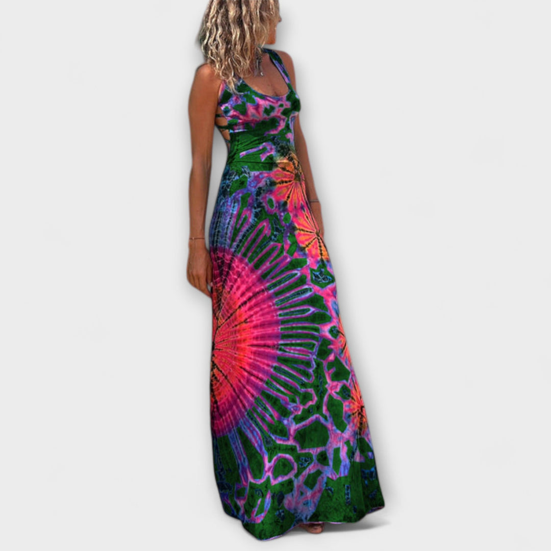 Ronja - La Bamba Tie-Dye Print Max haljina